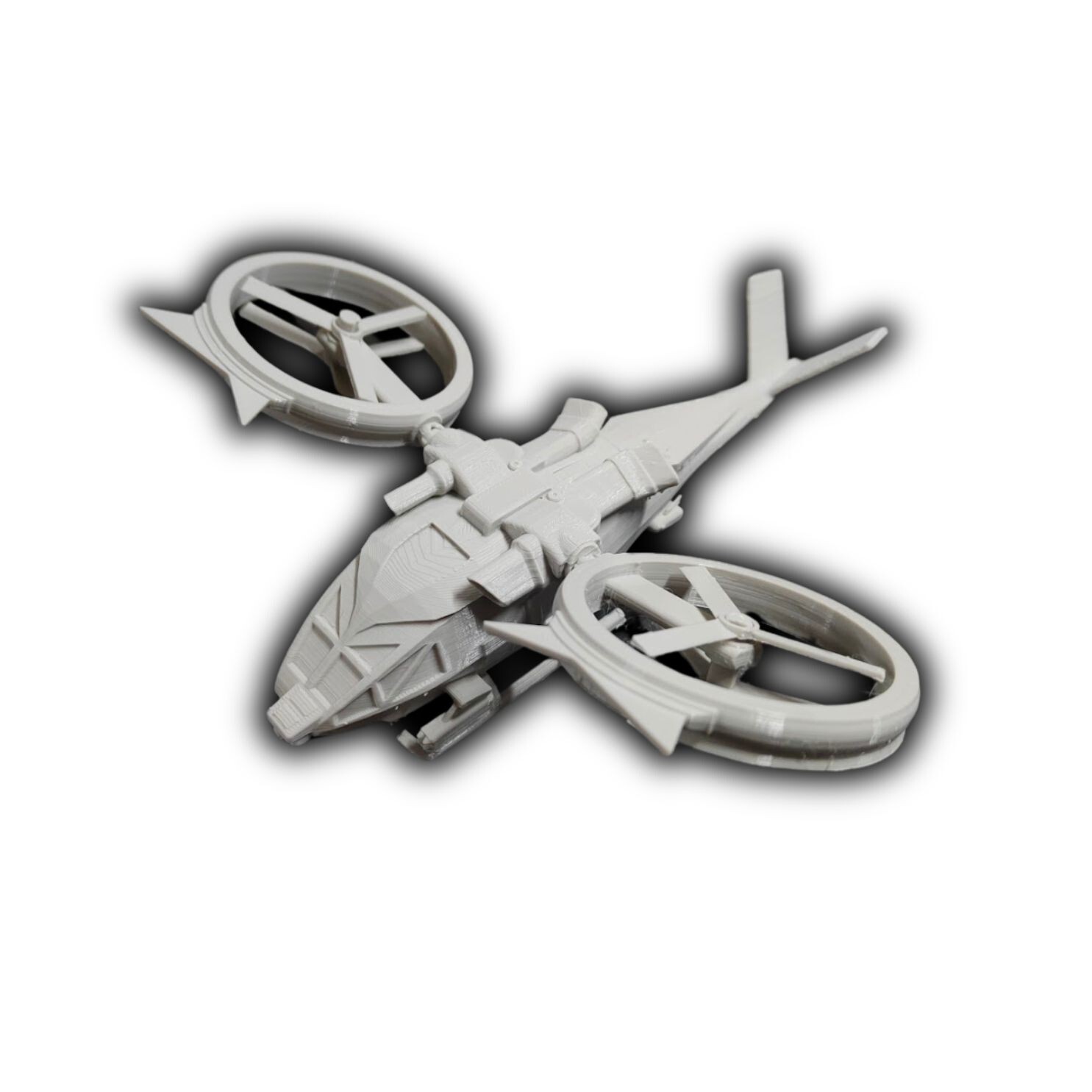 Samson Aerospatial Avatar Helicopter with interior 1:32 Scale DIY model kits