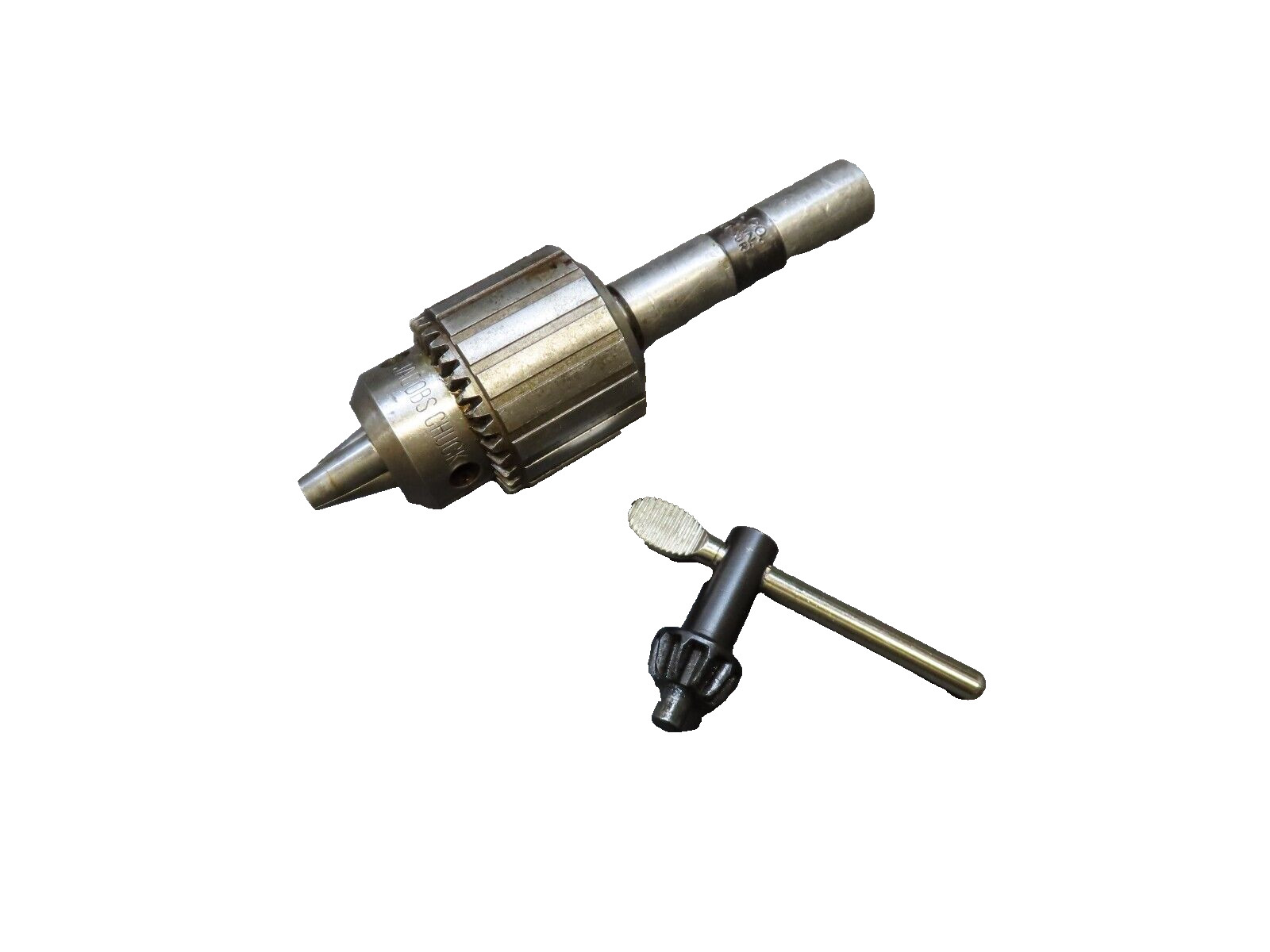 Jacob's 2A drill chuck W/key 0-3/8" capacity 5/8" straight shank USA MADE