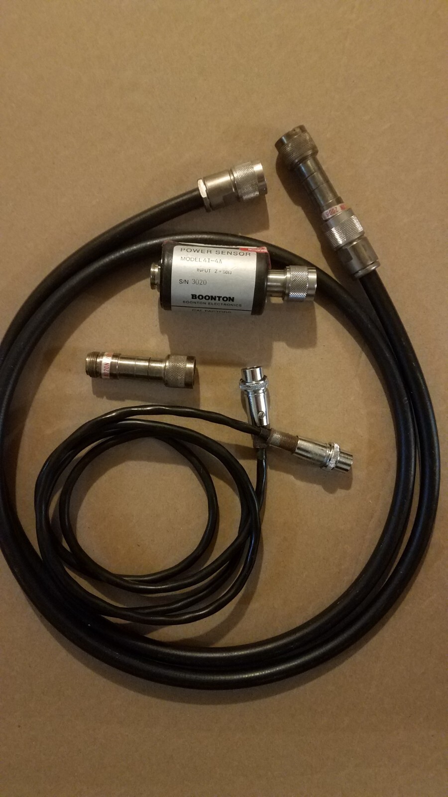Boonton Electronics Microwatt Meter 42BD w/ Power Sensor 41-4A