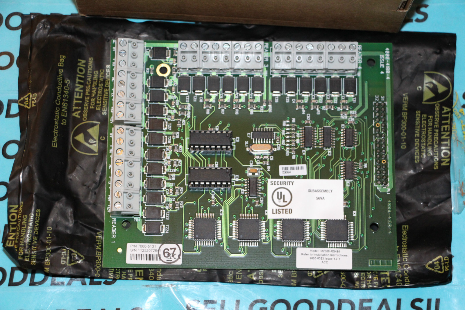 Amag MN-RS485-QUAD RS485 Quad Reader Interface Module 7000-5131 New