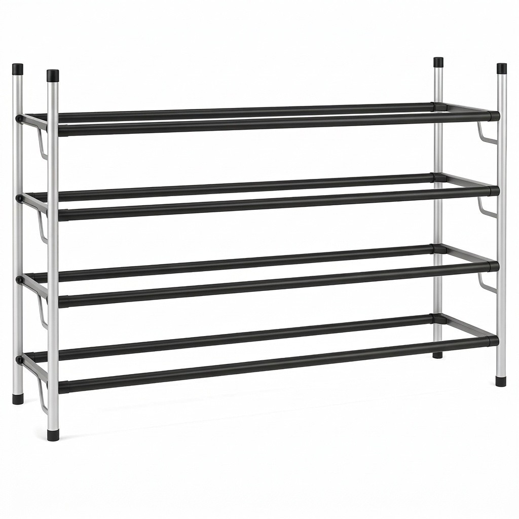 Shoe Rack Organizer, Sturdy Shoe Storage Organizer for Entryway