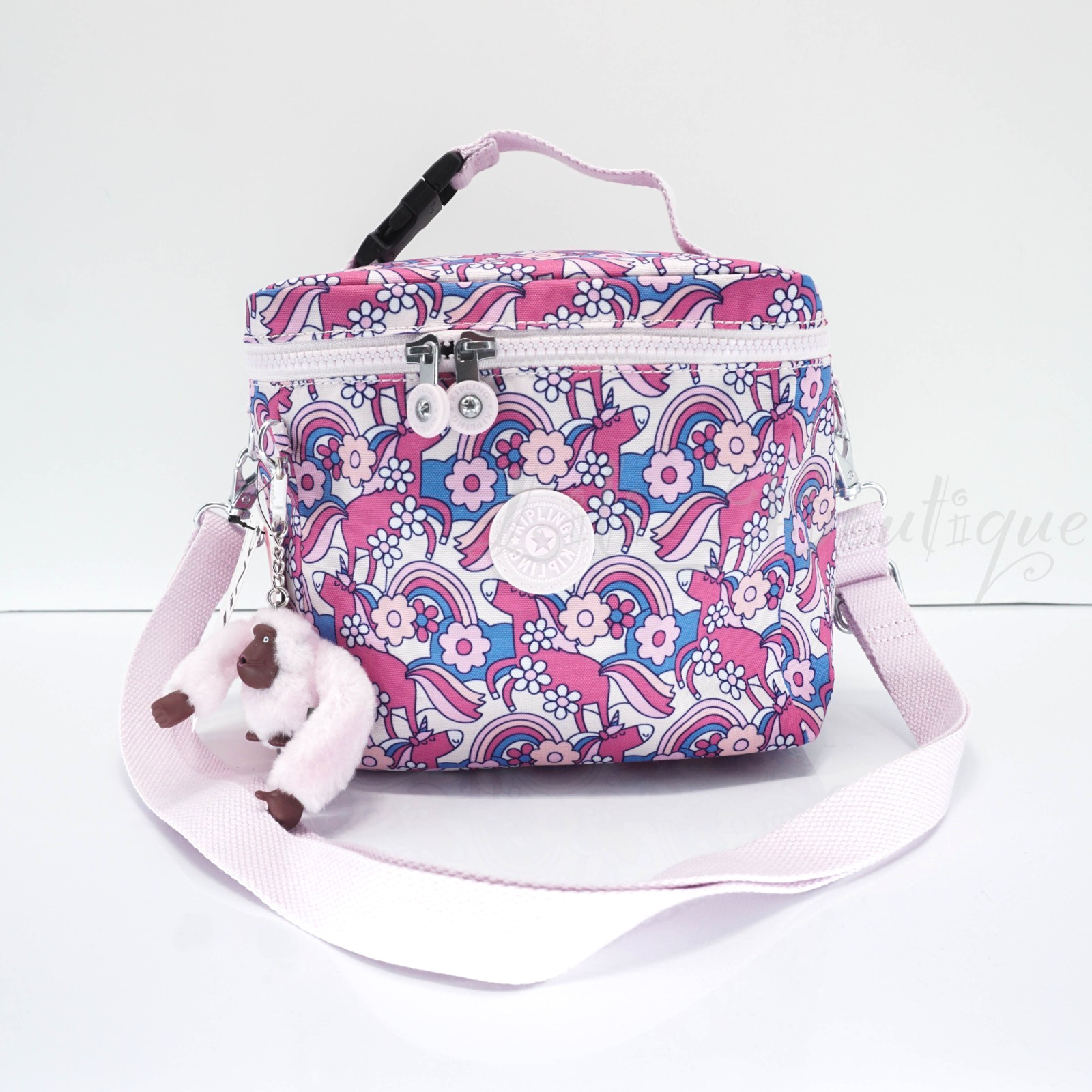 Kipling Graham Insulated Lunch Box Bag Polyester AC8234 Mystical Mane Multi $64