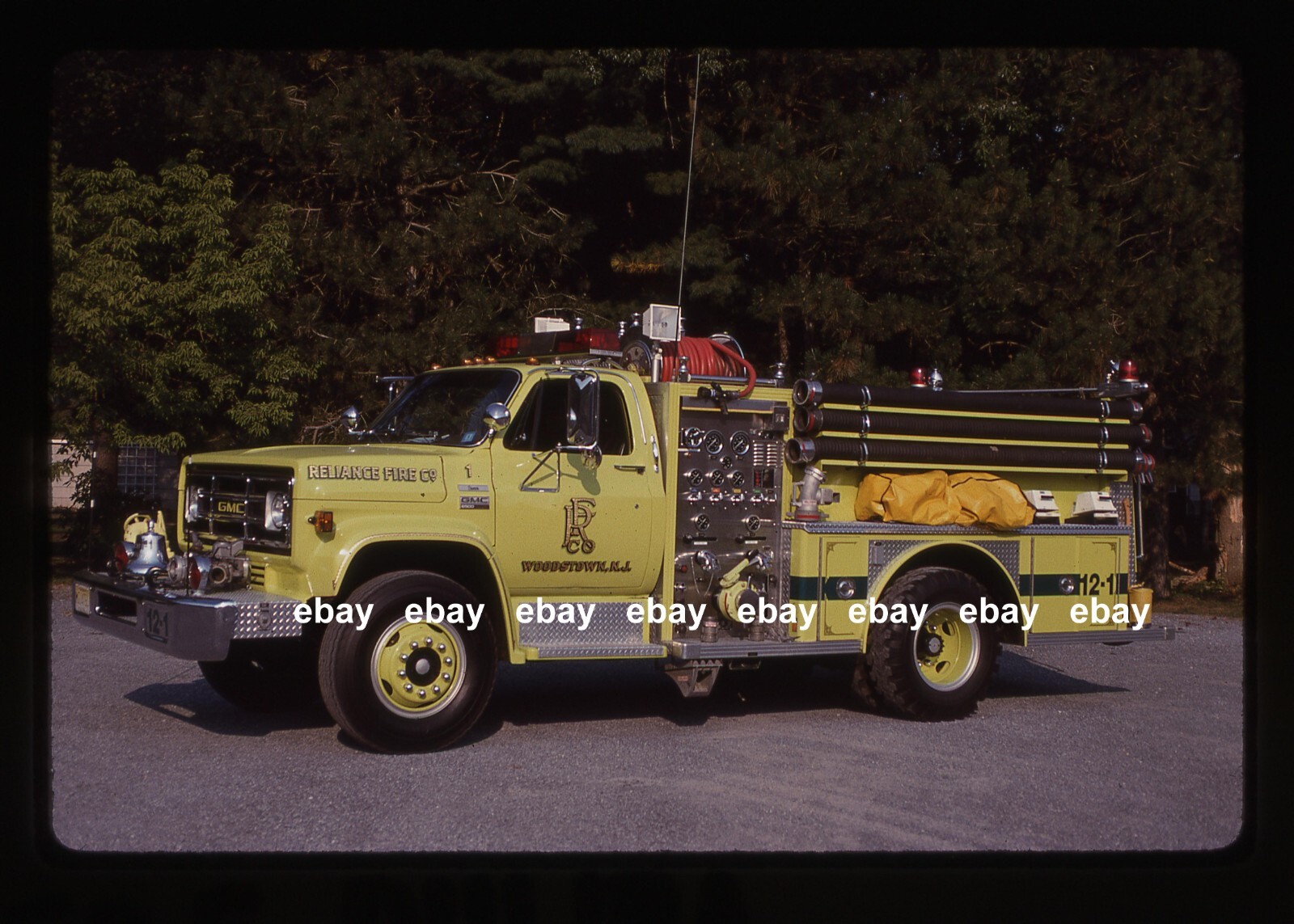 Woodstown NJ 1977 GMC Emergency One mini pumper Fire Apparatus slide