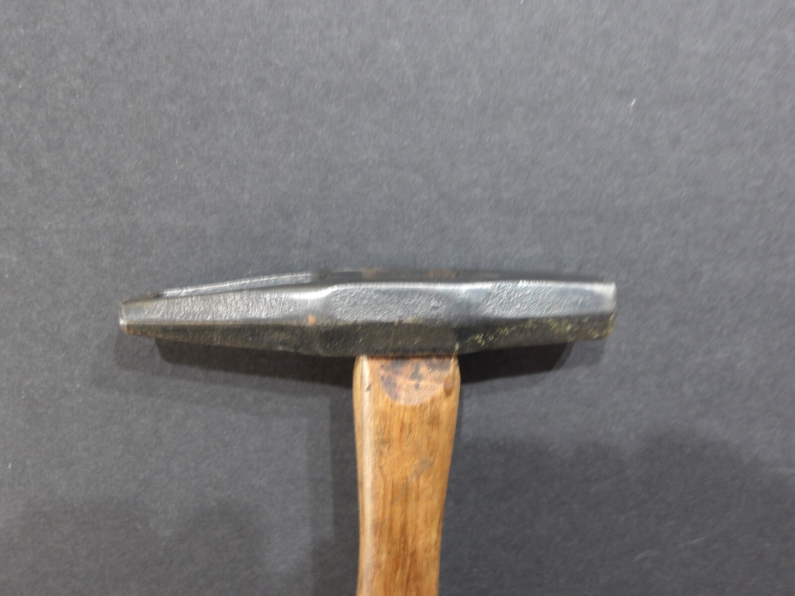Vintage Upholstery Tack Hammer Split Head Mallet Solid Wooden Handle 10.25" Long