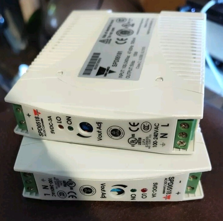 1 Refurbed Tested Carlo Gavazzi SPD05181 AC/DC Converter, 5 VDC, 15 Watt, 3 Amp