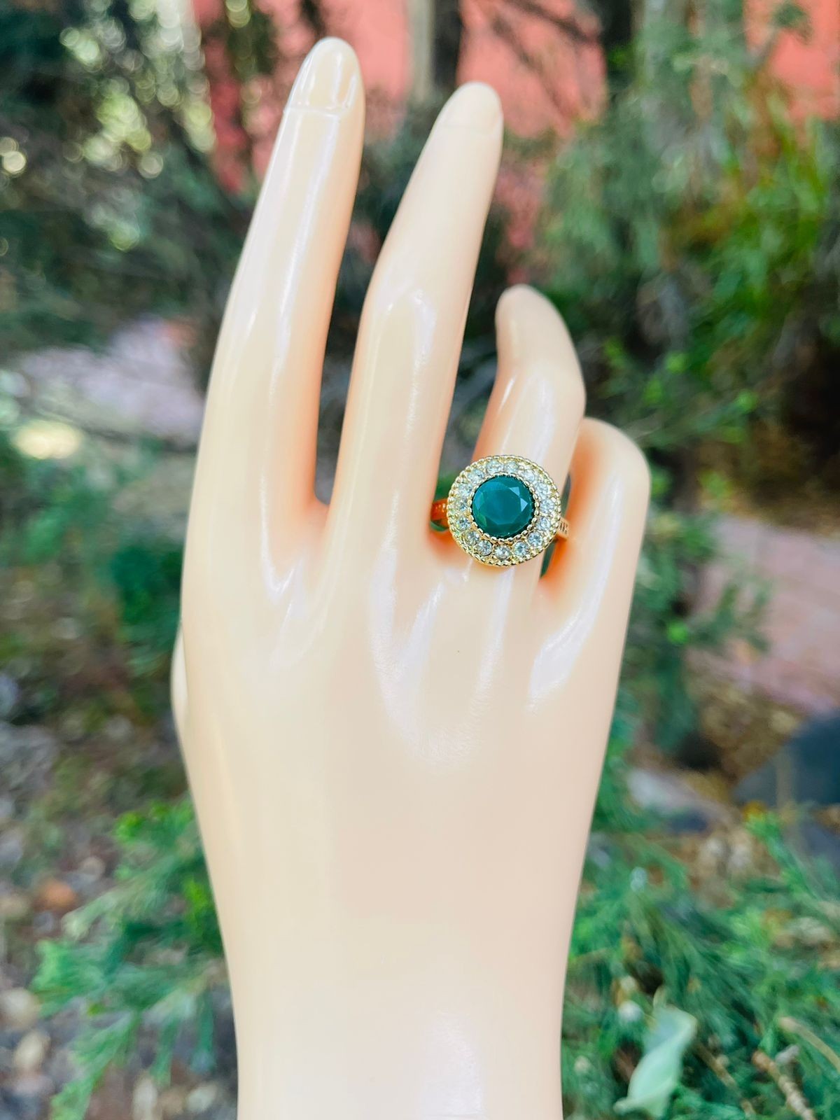 Vintage style women's ring/yu291b