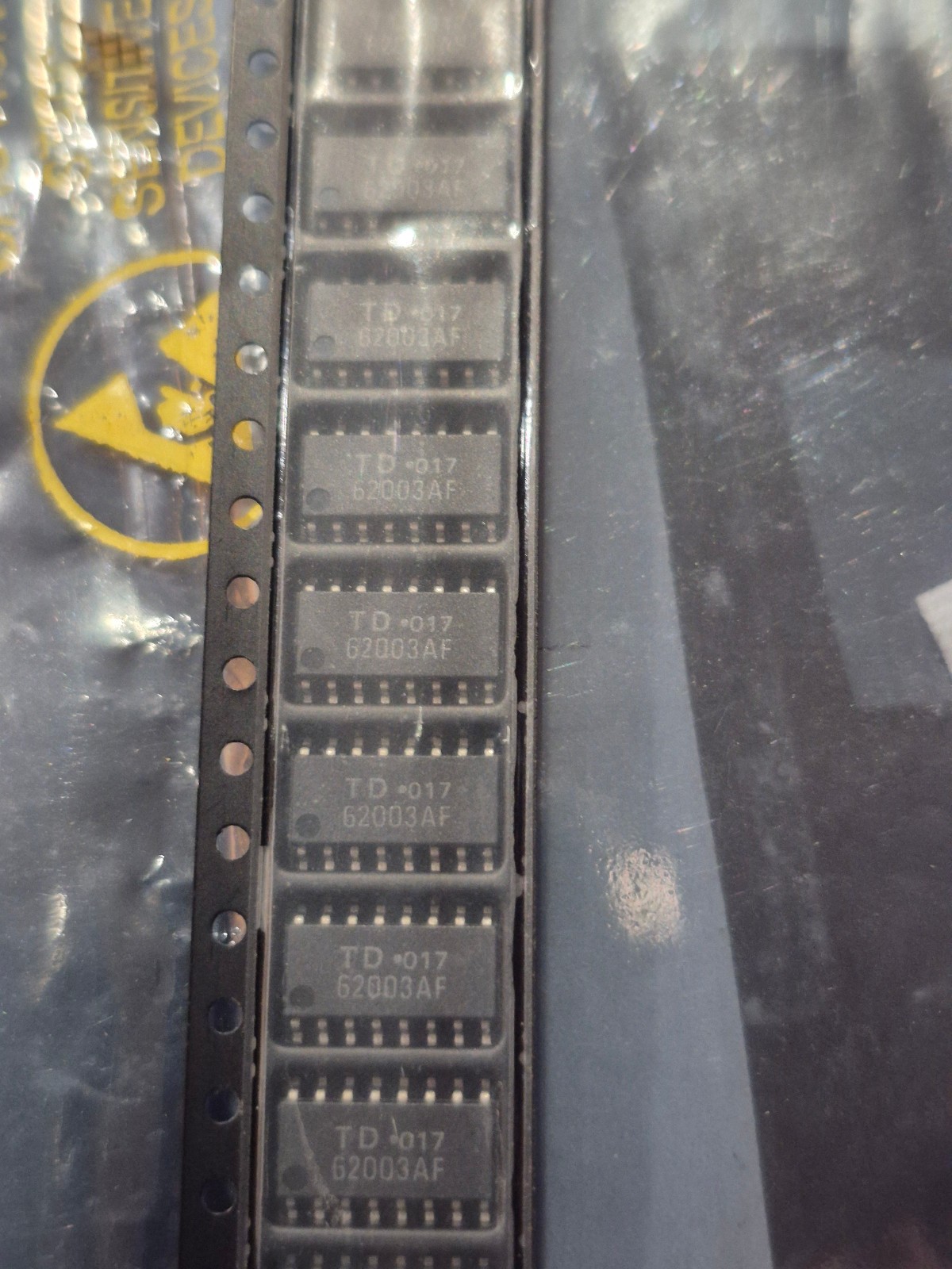 Qty 8pc TD62003A 7-channel NPN Darlington Sink Driver Bipolar Silicon Monolithic