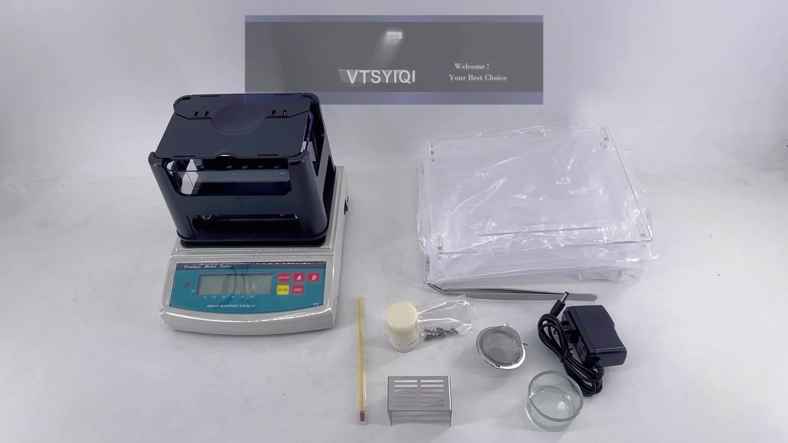 Electronic Solid Density Meter Gravity Balance Densimeter Gravimeter