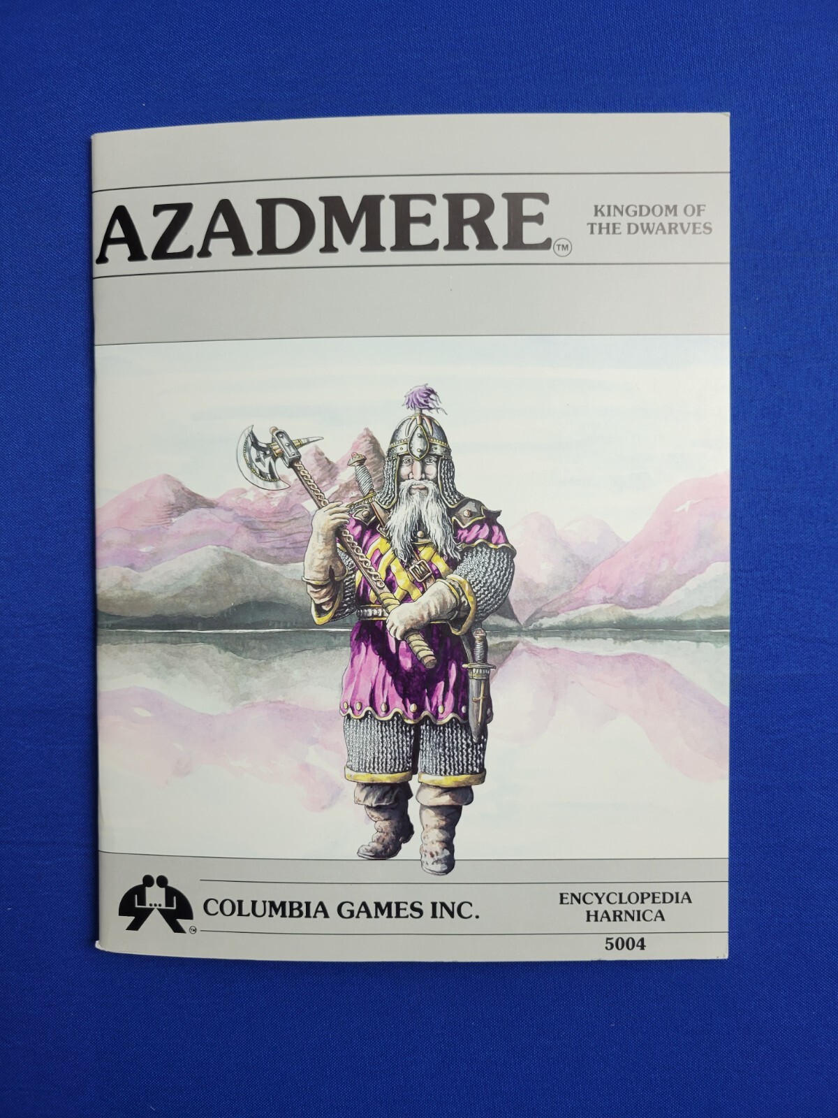 Azadmere : Kingdom of the Dwarves with Map (uncut) - Columbia Games 5004