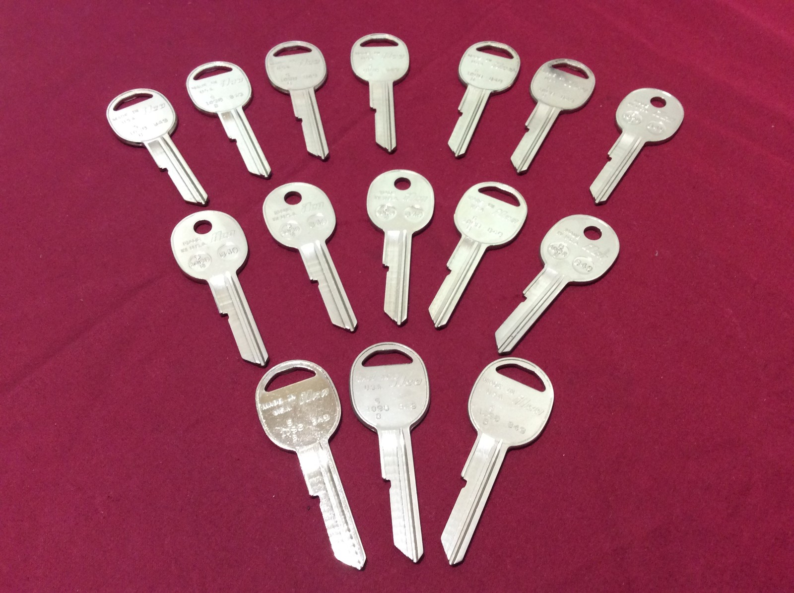 GM by Ilco B49 Key Blanks, Set of 15- Locksmith