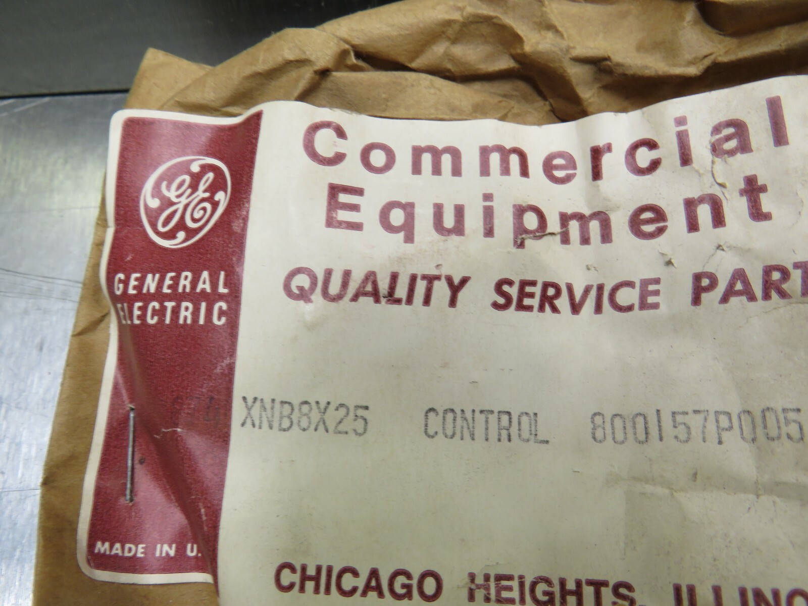 GE 3ART5S17 Thermostatic Switch XNB8X25