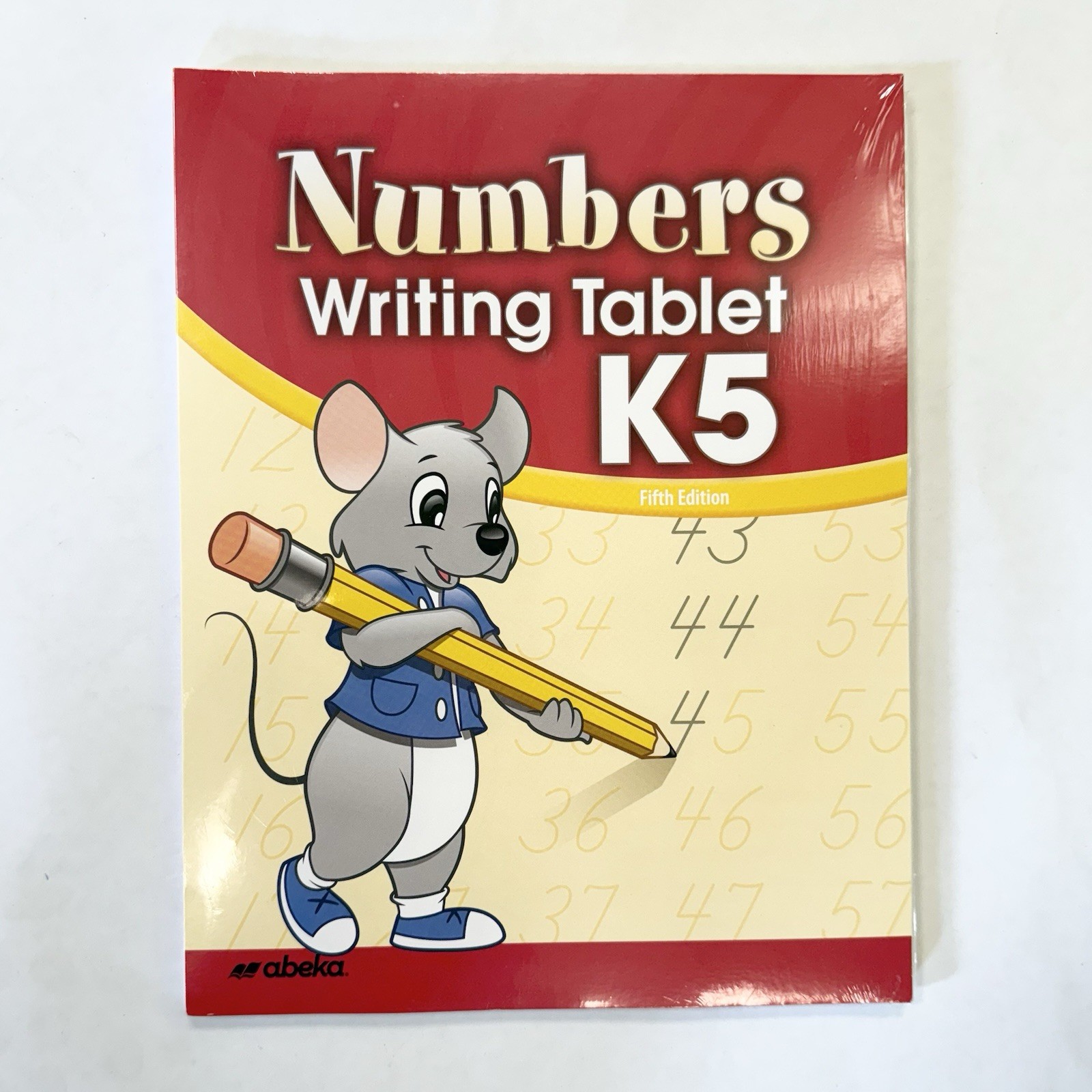 ABeka Numbers Writing Tablet K5 BRAND NEW (UNBOUND) Handwriting Math  Kinder