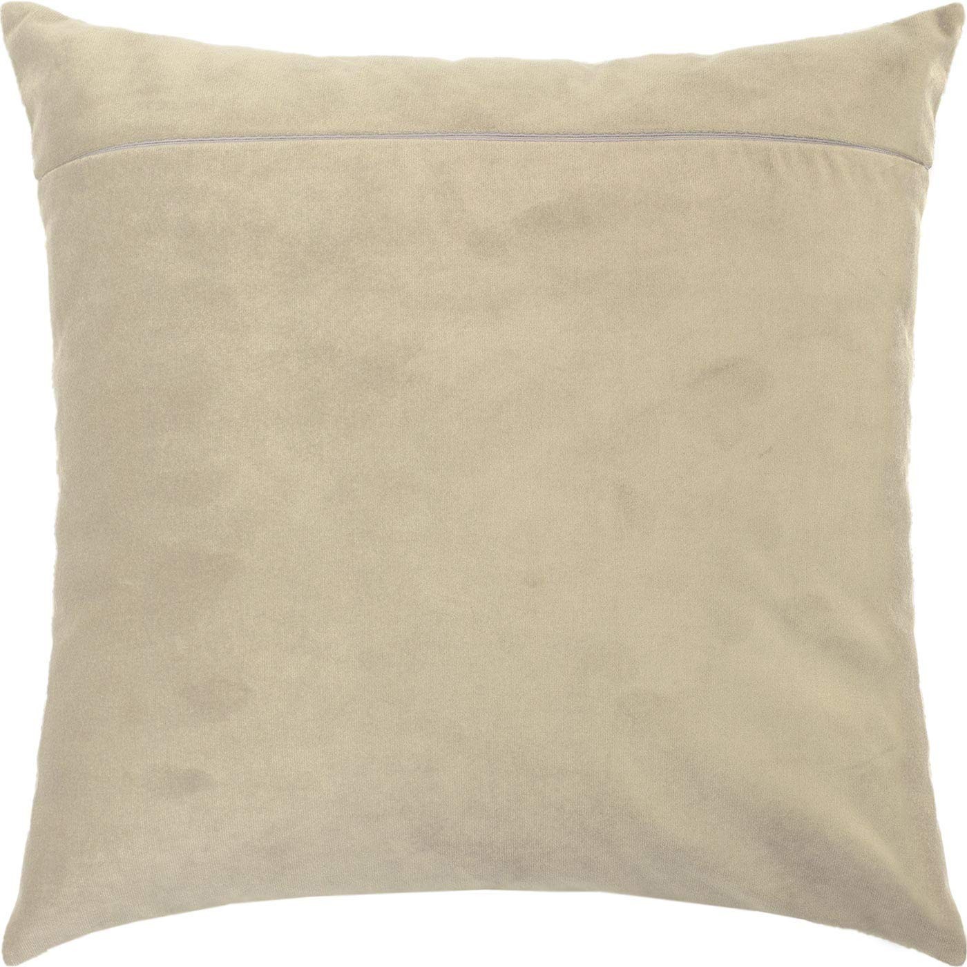 Brvsk Café au Lait. Velvet Backing for 16 inches x 16 inches, Au Lait