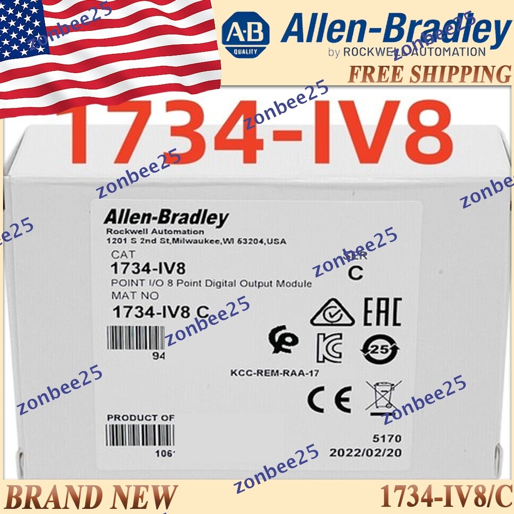 New Sealed 1734-IV8/C POINT I/O 8Point Digital Output Module US Same Day Ship AB