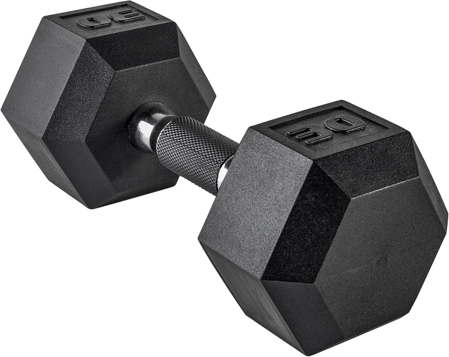 CAP Barbell Coated Hex Dumbbell Weight - Single | 10-120 Lbs | Multiple Options
