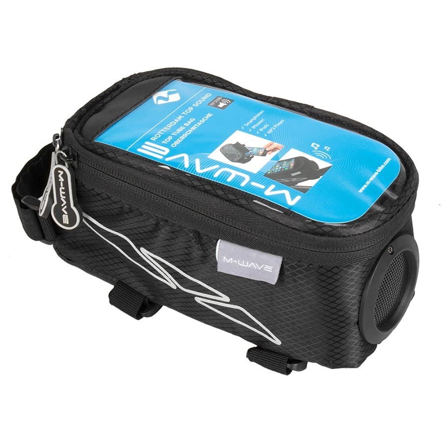 M-Wave Rotterdam Sound Top Tube Bag Black (MSRP $29.99)