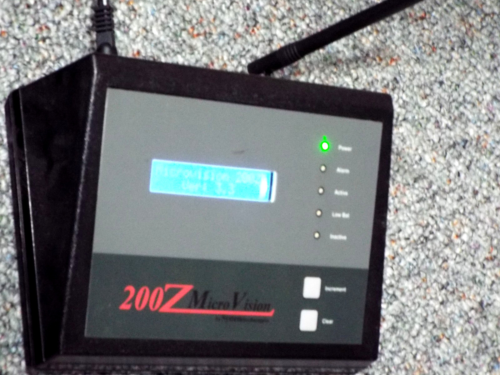 MicroVision 200Z Console Receiver VL648-B7 with power source