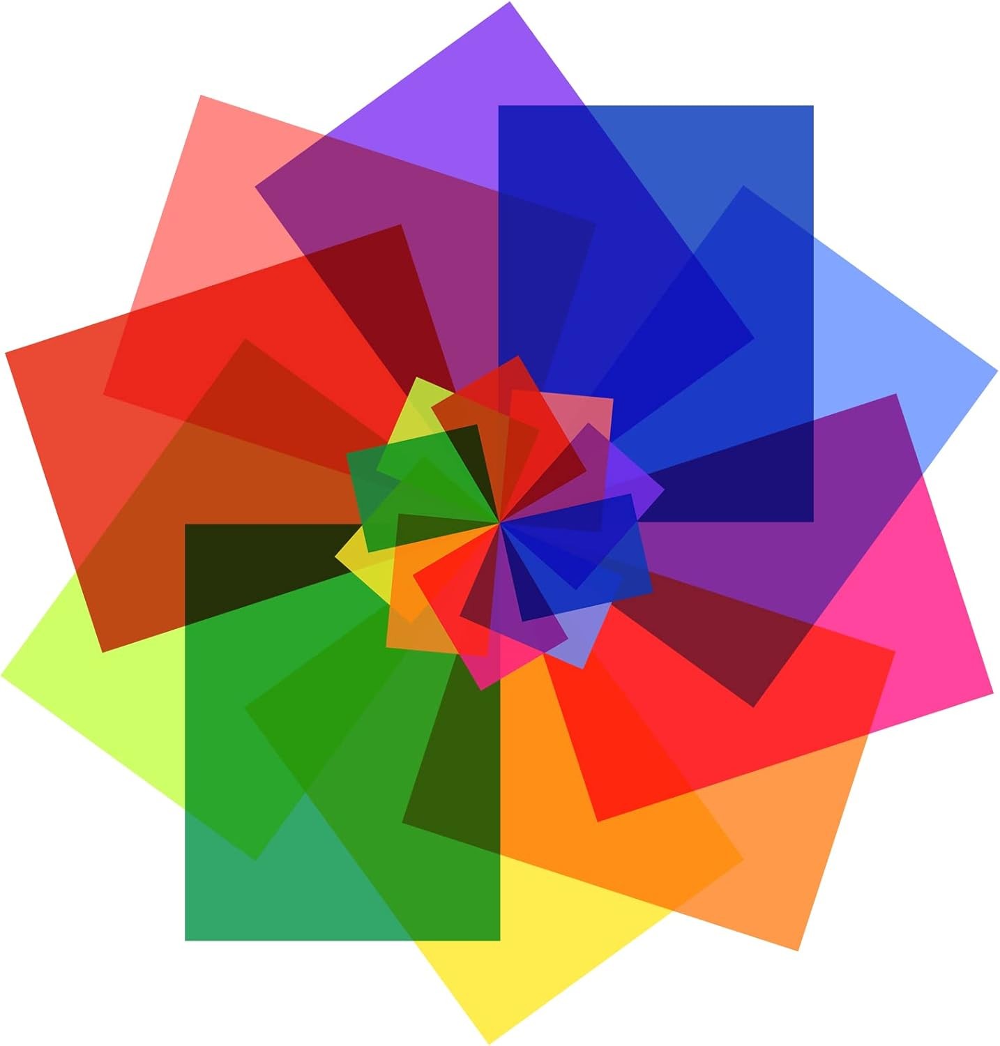 10 Pieces Colored Overlays for Dyslexia, Excellent Reading Large, [Multiple]