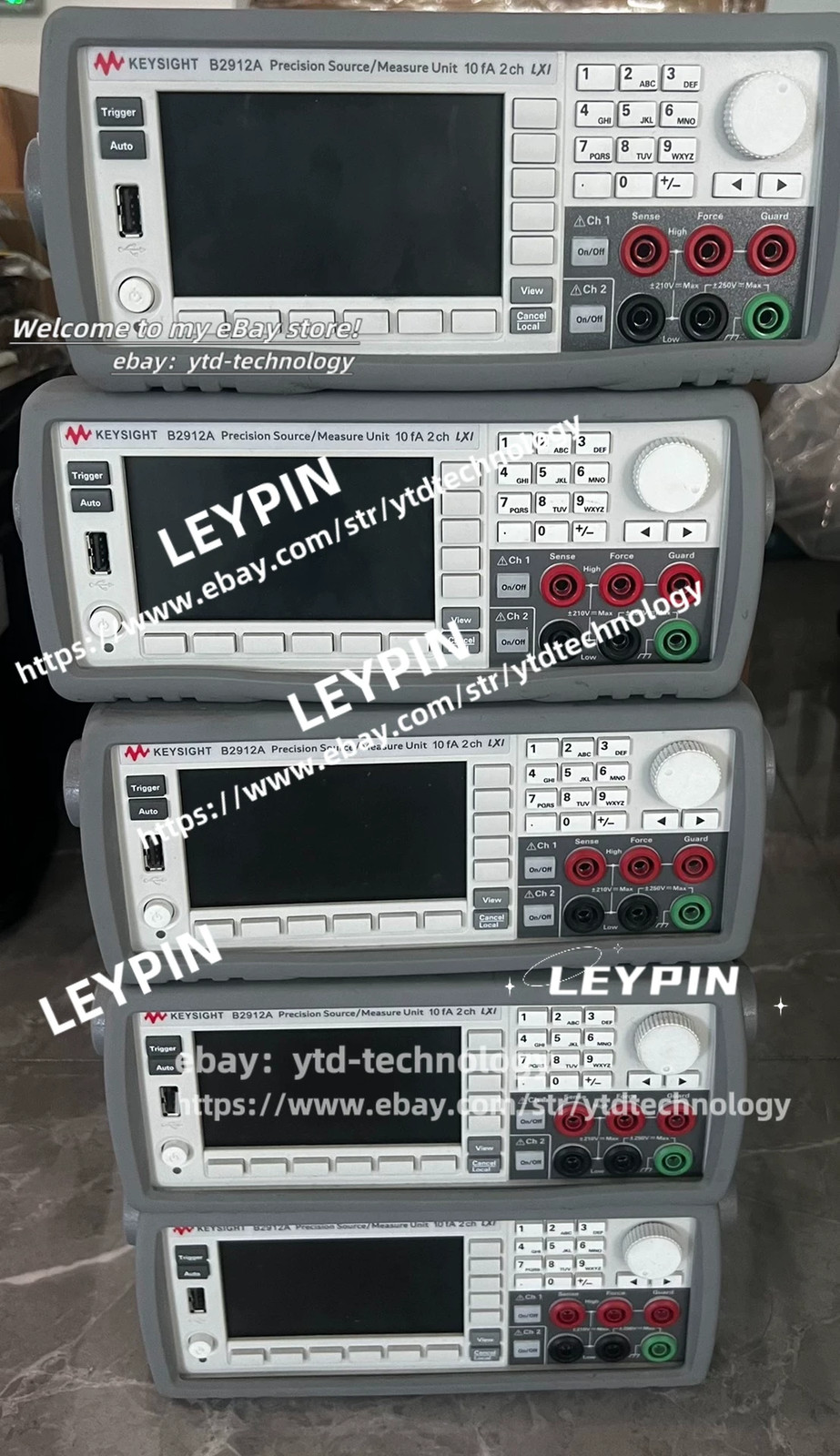 1pc agilent Keysight B2912A 2 Channel Precision Source/Measure Unit#ytd
