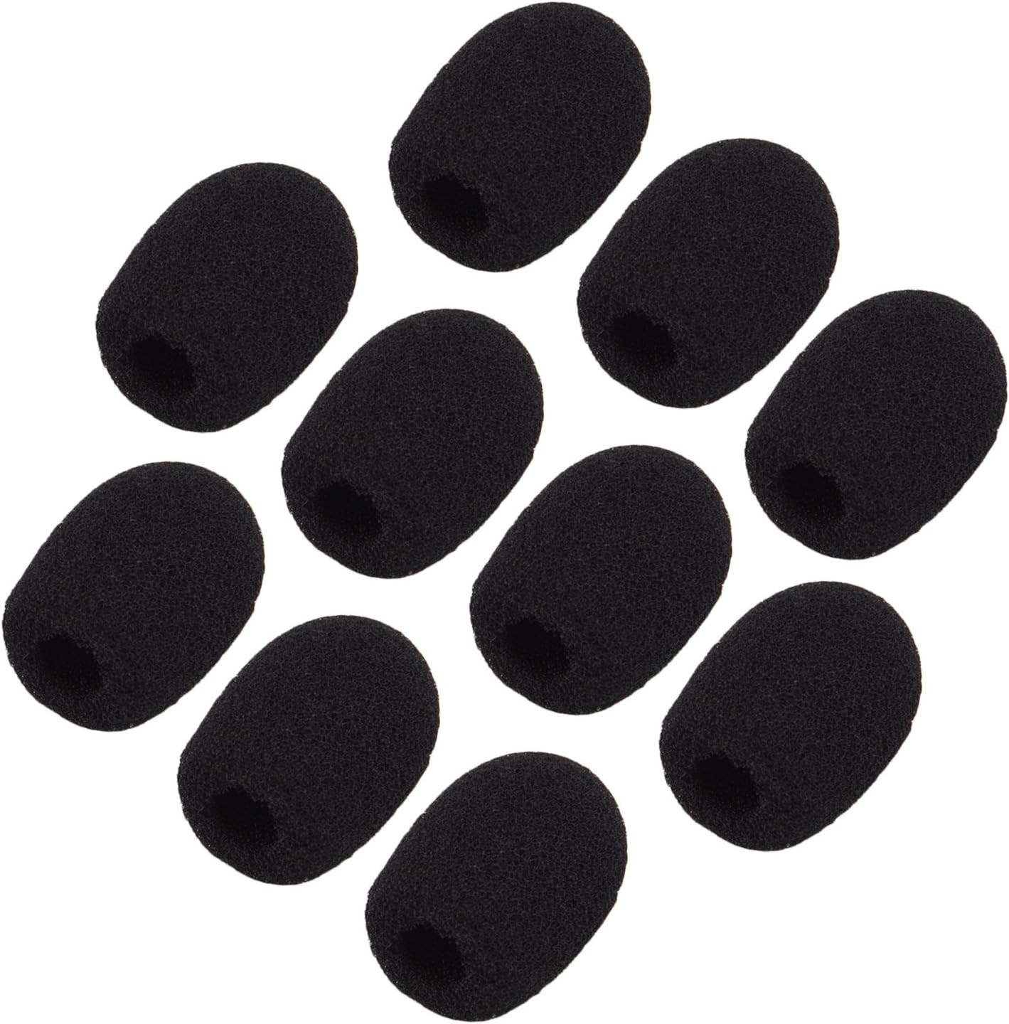 High-Performance Lapel Microphone Foam Windscreens – 10 Pack for Professionals