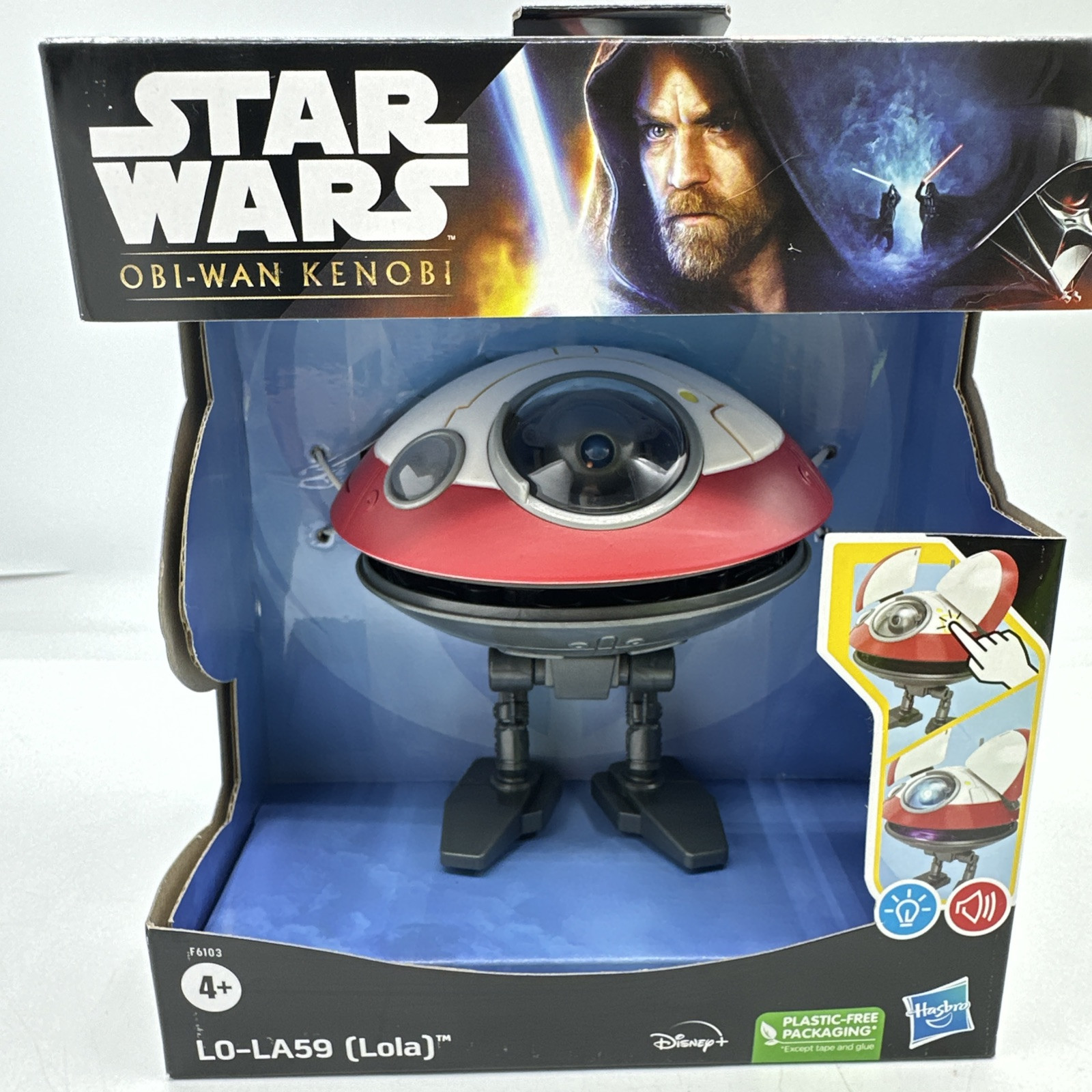 New LO-LA59 Lola Electronic Princess Leia Droid Obi-Wan Kenobi Disney+ Series