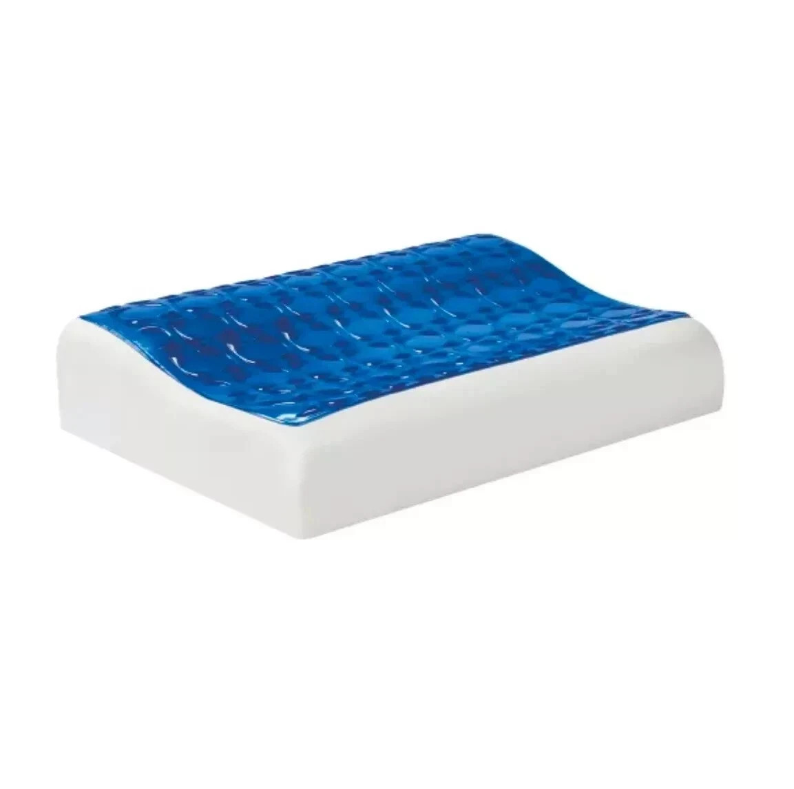 Sealy Cooling Gel Contour Memory Foam Pillow, 20" L x 15" W x 5" H
