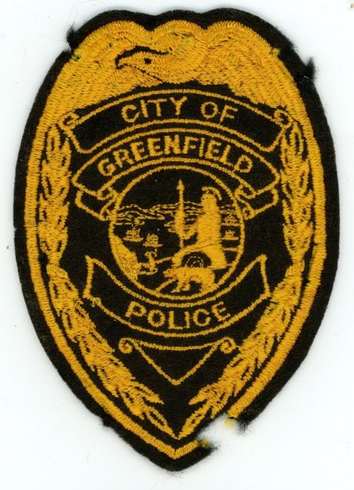 CALIFORNIA CA GREENFIELD POLICE NICE OLD VINTAGE SHOULDER PATCH SHERIFF