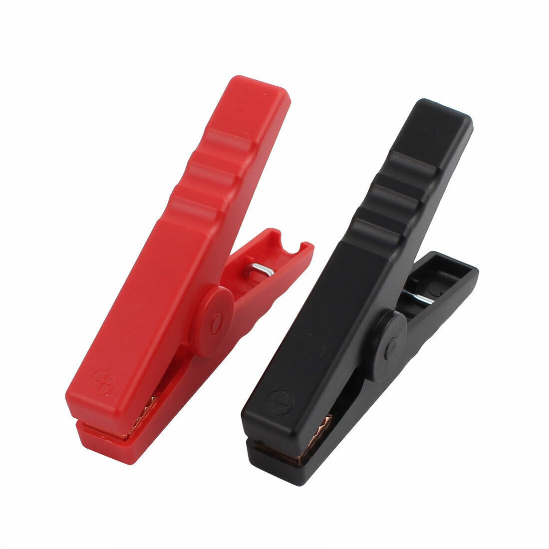 1 Pair 600A Emergency Alligator Clamps Booster Battery Clips For Jump