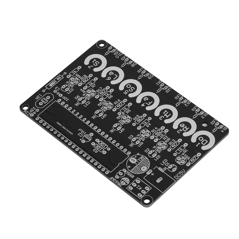 51 Microcontroller Stringless Optoelectronic Piano DIY Keyless Qin Welding Kits