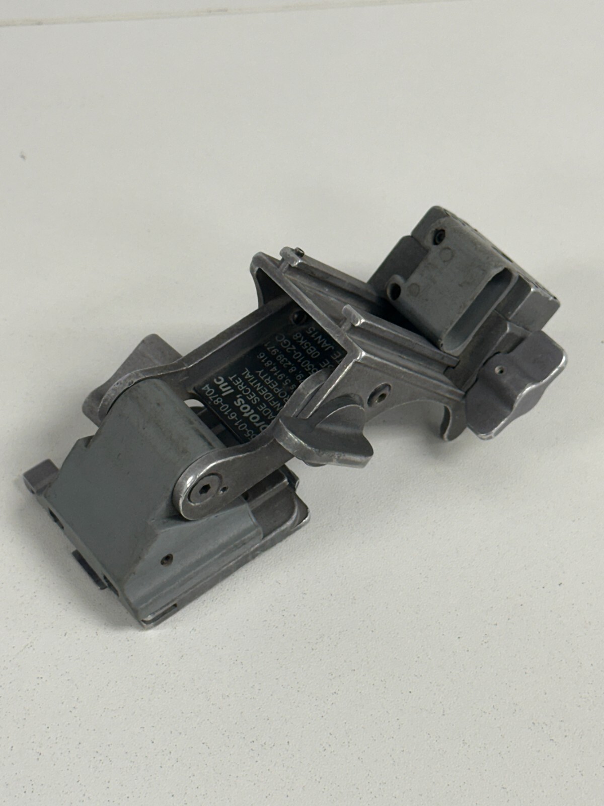 Authentic Norotos Night Vision NVG Rhino Mount Lowering Arm PASGT LWH ACH Army