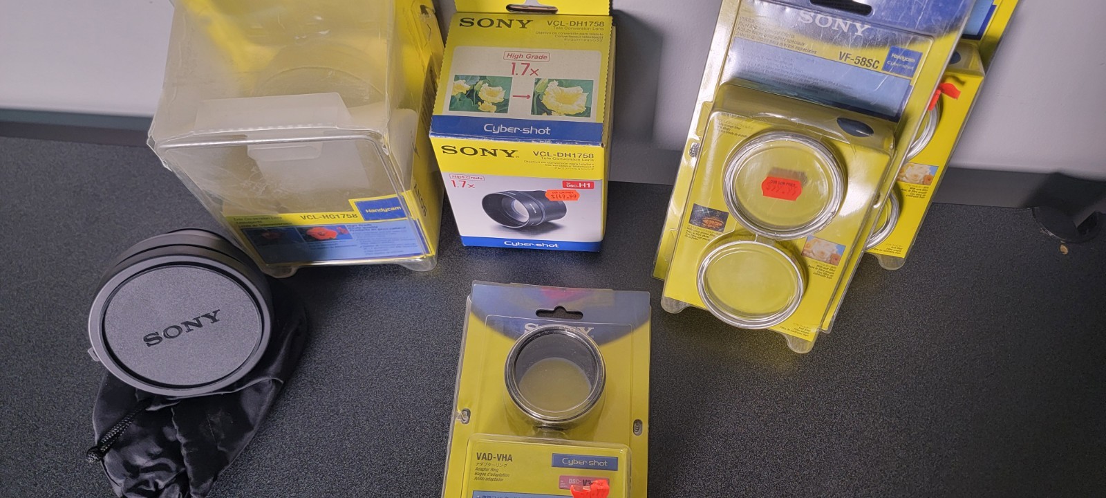 Sony 58mm Camera Accessories Lot