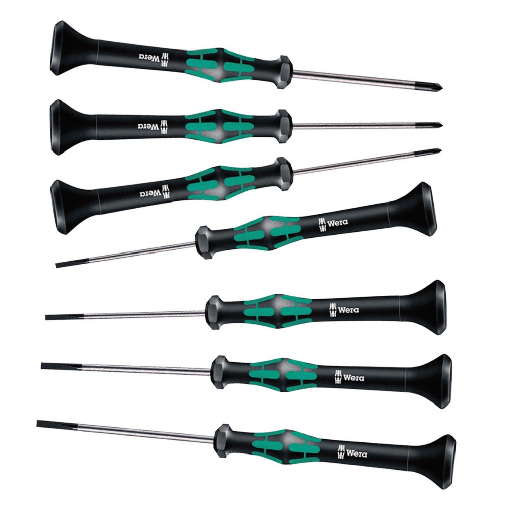 Wera Micro Slotted/Phillips Micro Precision Screwdriver 7-piece Set (NEW)