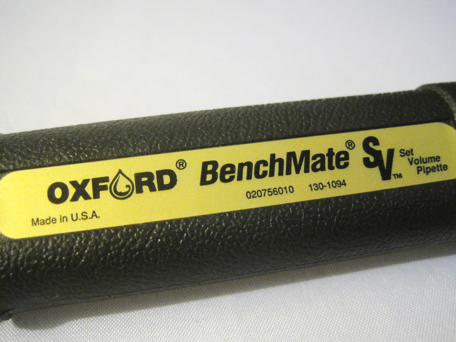 NEW 200uL FIXED VOLUME PIPETTE Oxford BenchMate SV Precision Sampler MADE IN USA