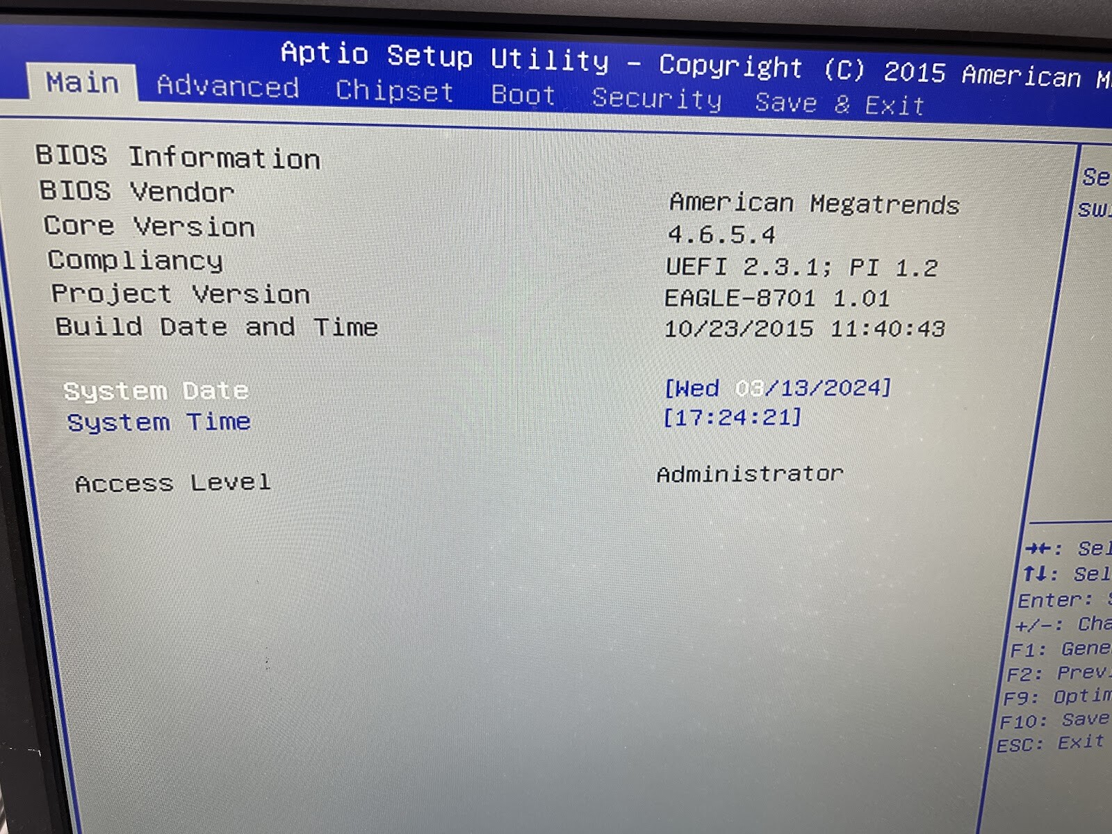 ARBOR Technology EAGLE-8701 Machine Vision Controller W/ Intel i5-4590T 8GB RAM