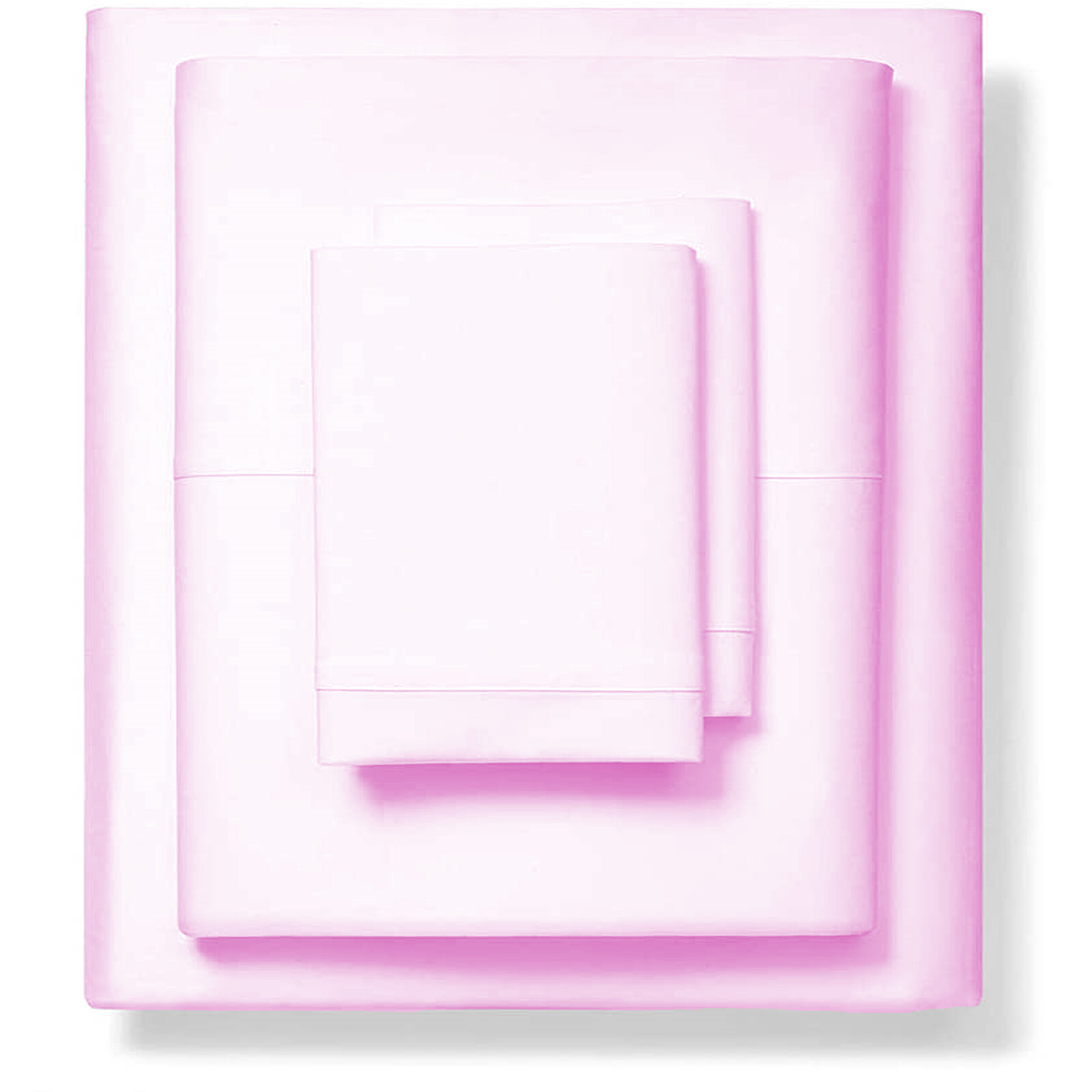 Extra Deep Pocket 4 PCs Sheet Set 1200 Count 100% Cotton Pink Solid
