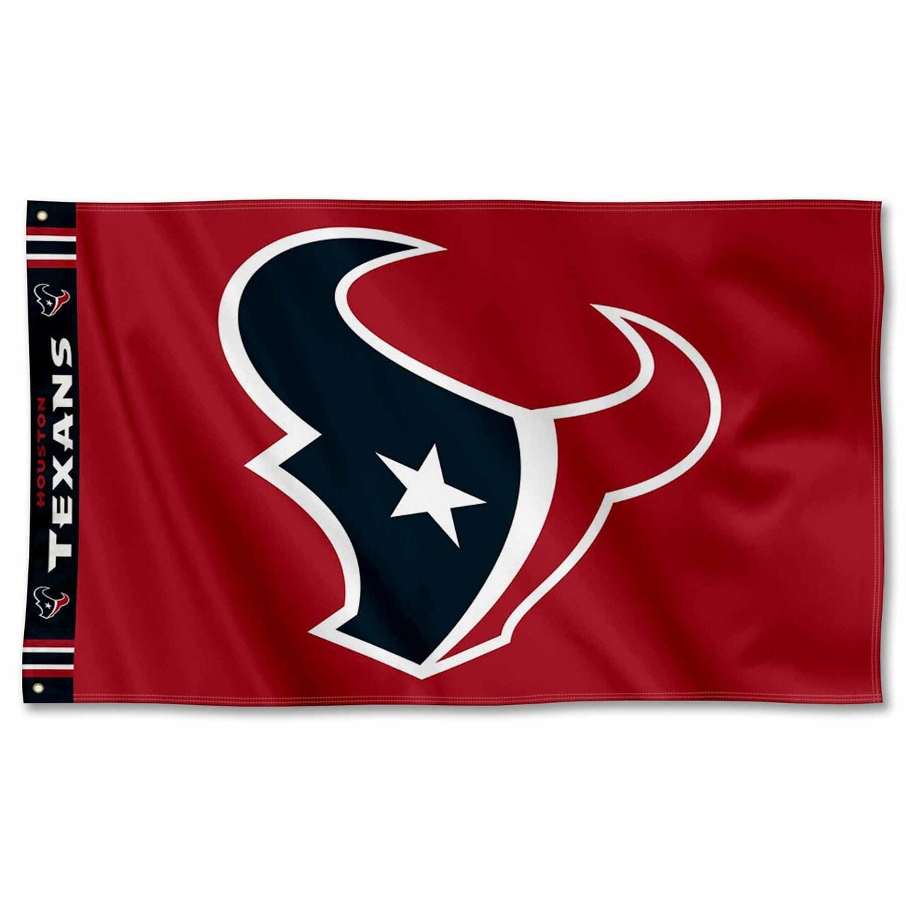 Houston Texans Football 3x5 ft Team & Name Logo Flag - NFL Gift Banner