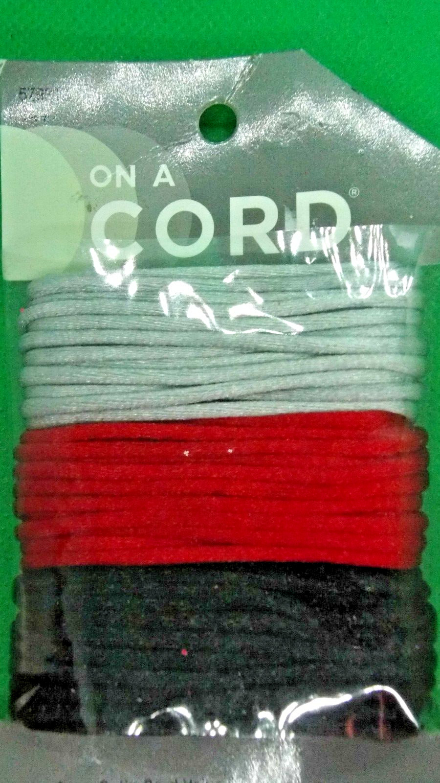 On a Cord # 579318 Satin Cord, 2mm Value Pack, 3 colors x 3 yd. - Details Below