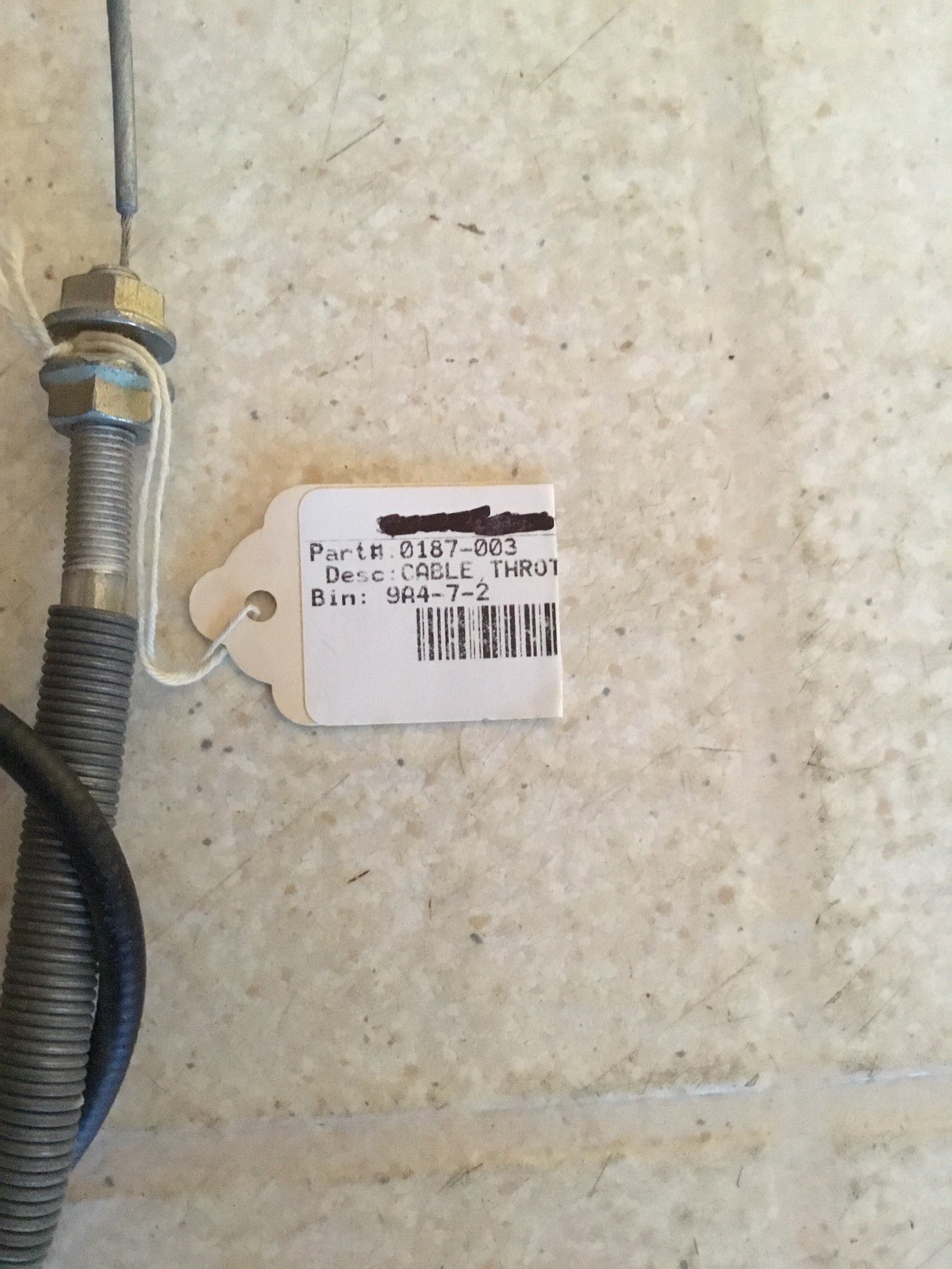 Arctic Cat Oem Throttle Cable 0187-003