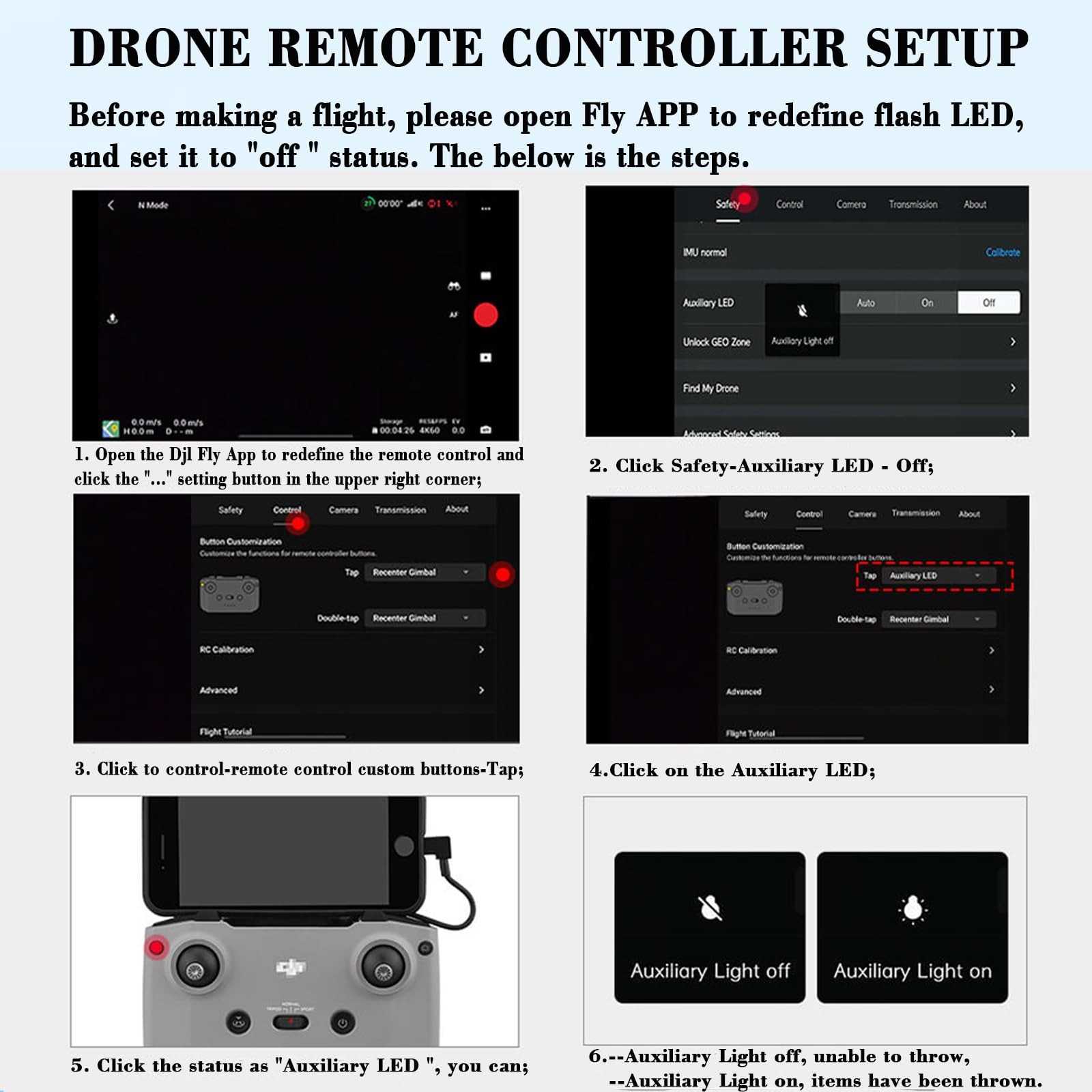 Payload Airdrop System for Air3 3S