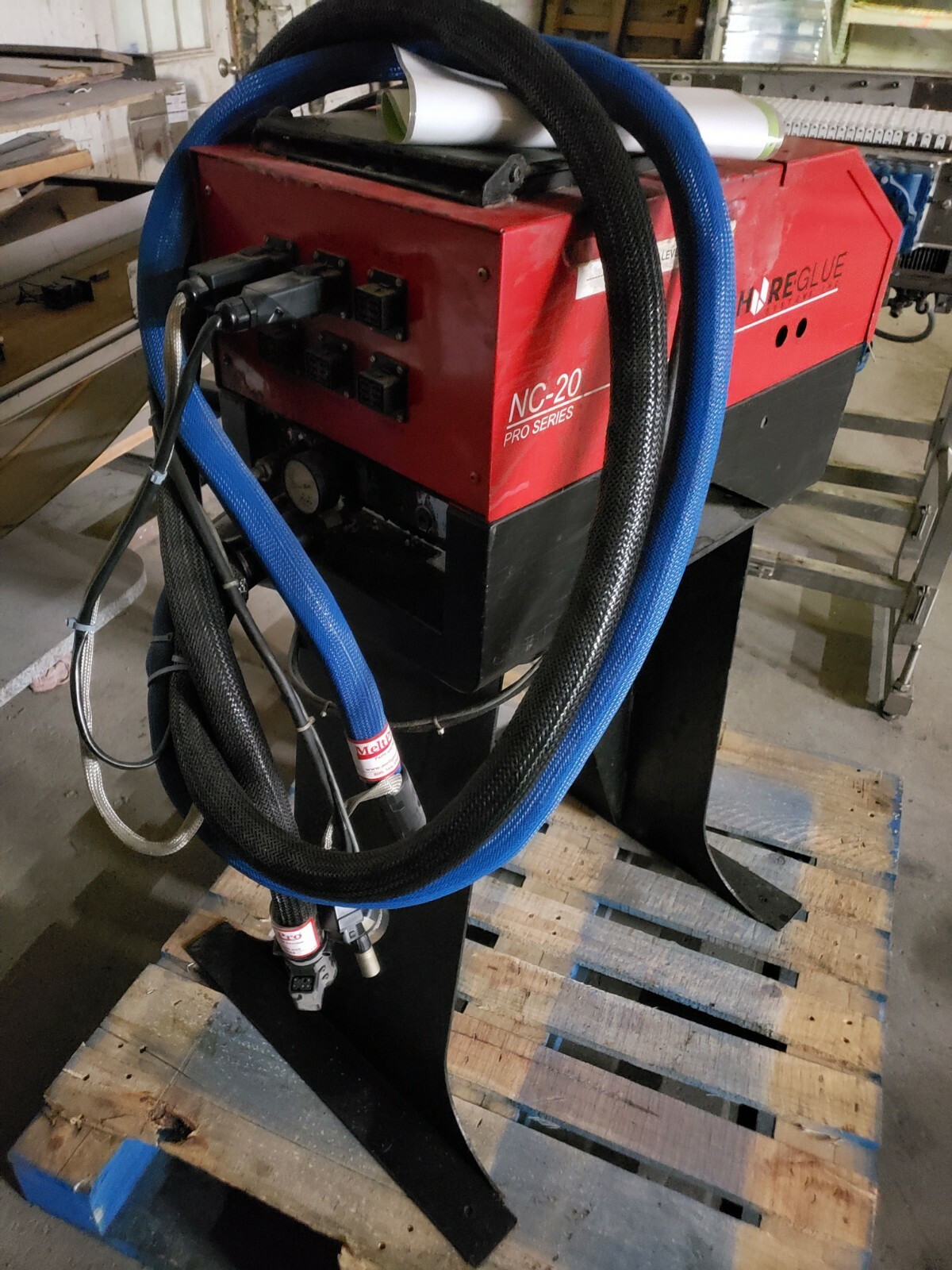 Shure glue Pro glue unit model DJD-1234 NC-20 PRO