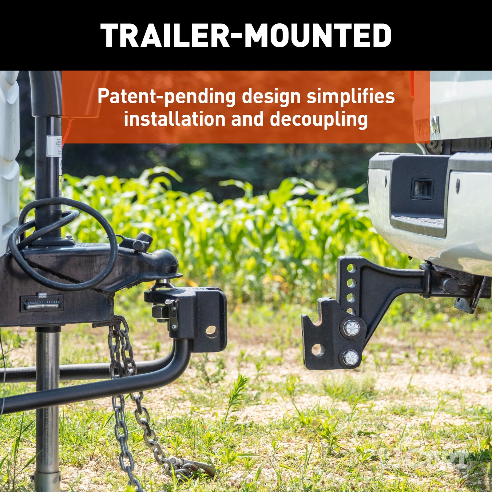 TruTrack 2P Trailer-Mounted Weight Distribution Hitch, 8-10K