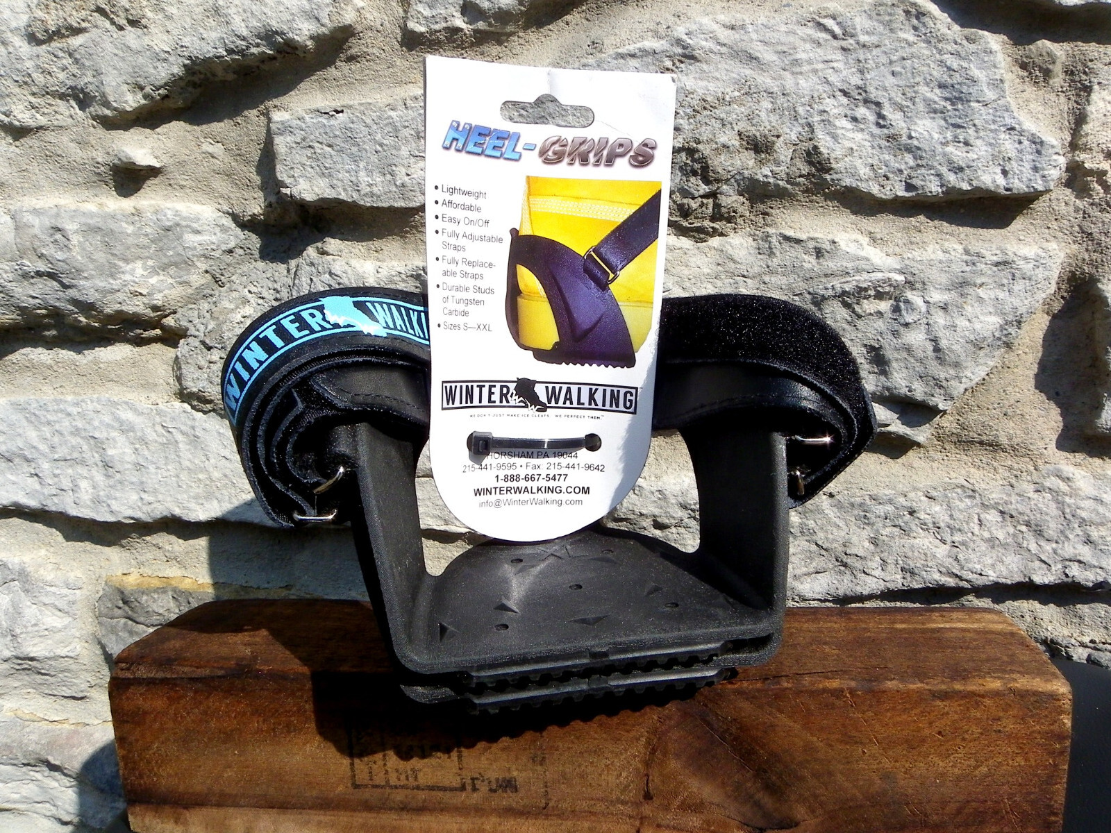 Heel Grips Ice Cleat ~ Winter Walking Traction X-Large