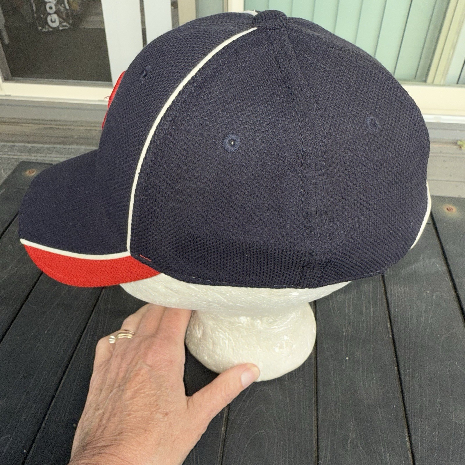 Boston Red Sox Youth Hat Cap Navy & Red White MLB Batting Practice Hat New Era