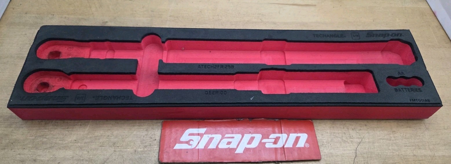 Snap On FMTQ01AB - Foam Tray For 2 Pc Torque Wrench Set