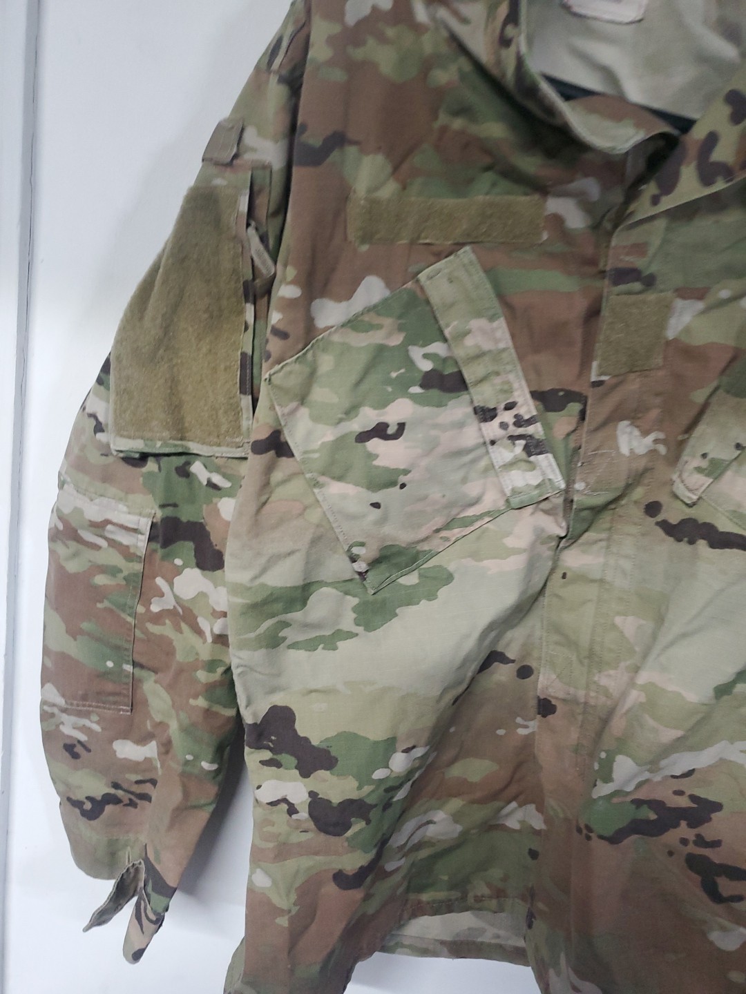 Bin# Medium Long USGI Scorpion W2 OCP Combat Uniform top jacket 50/50