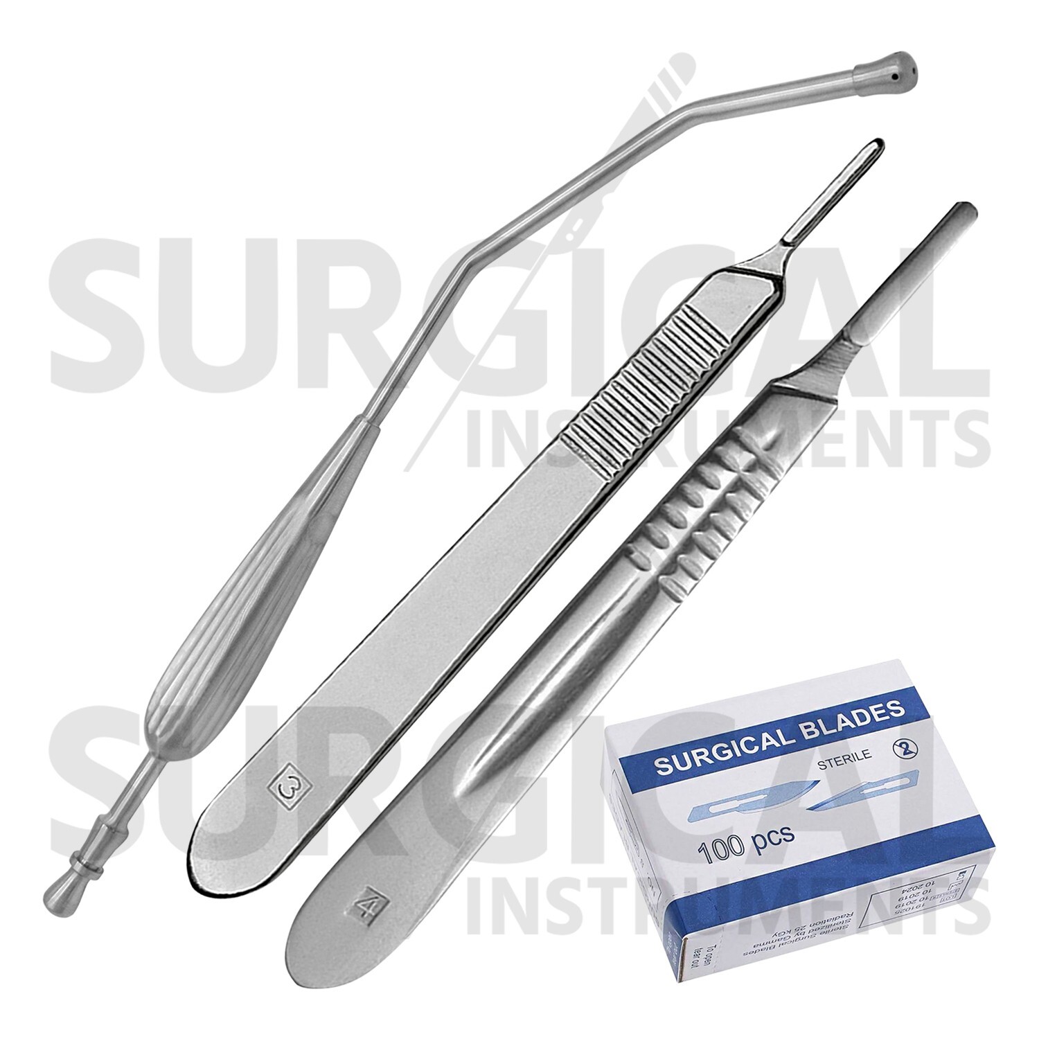 108 Pcs Basic Laparotomy Instruments Set Stainless Surgical Medical German Grade