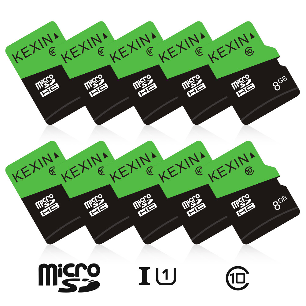 Kexin High Speed Ultra Micro SD Card Lot 5/10pcs 8GB UHS-I Class 10 SD TF Cards