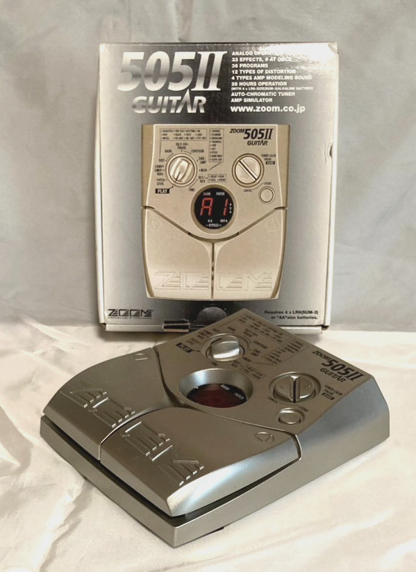 [W/box] Zoom 505Ⅱ Guitar Multi Effects Pedal Processor Made In Japan free ship