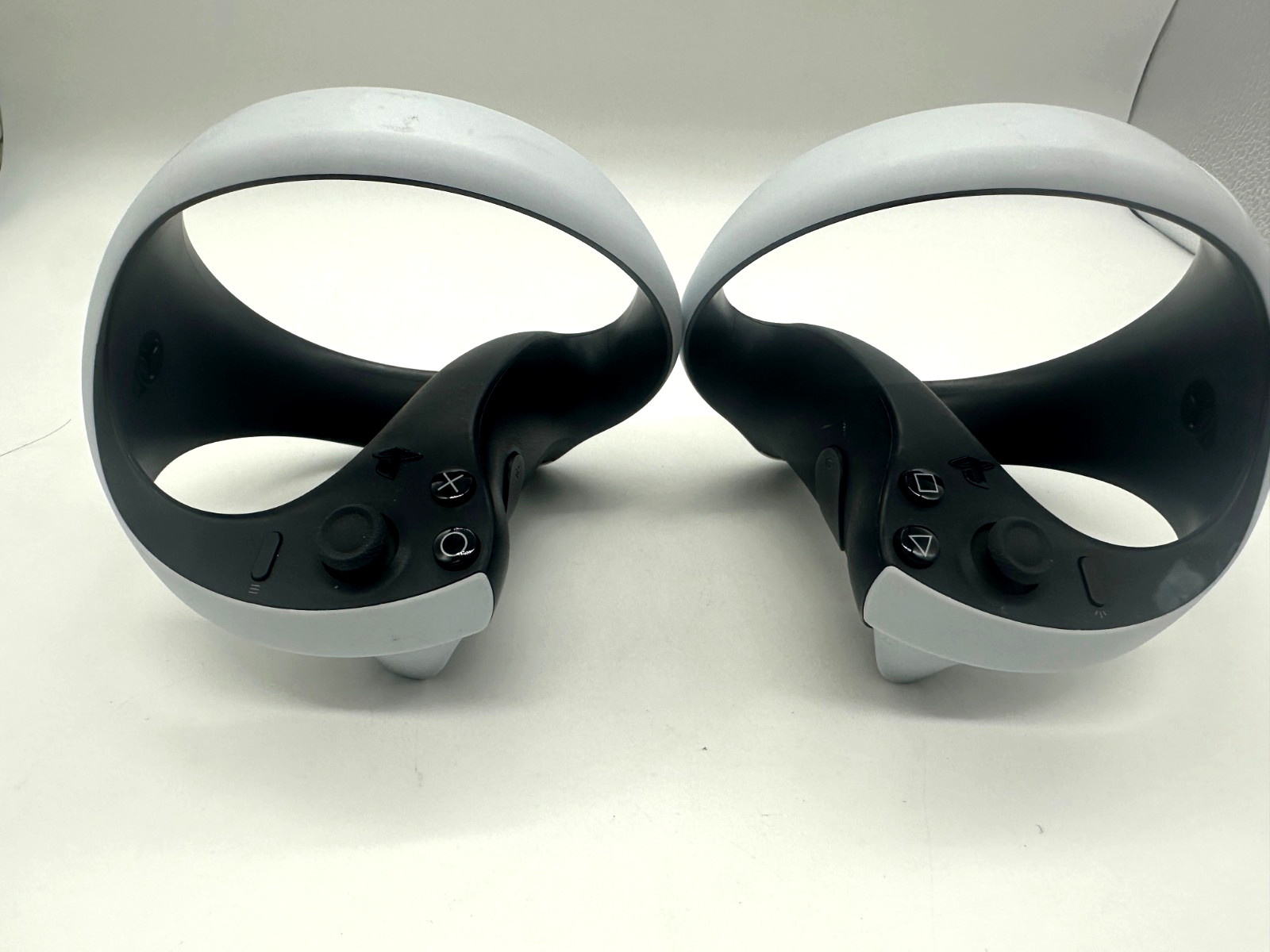 Pair Damaged Sony PlayStation VR2 Sense Controllers Stick Drift Button Issues
