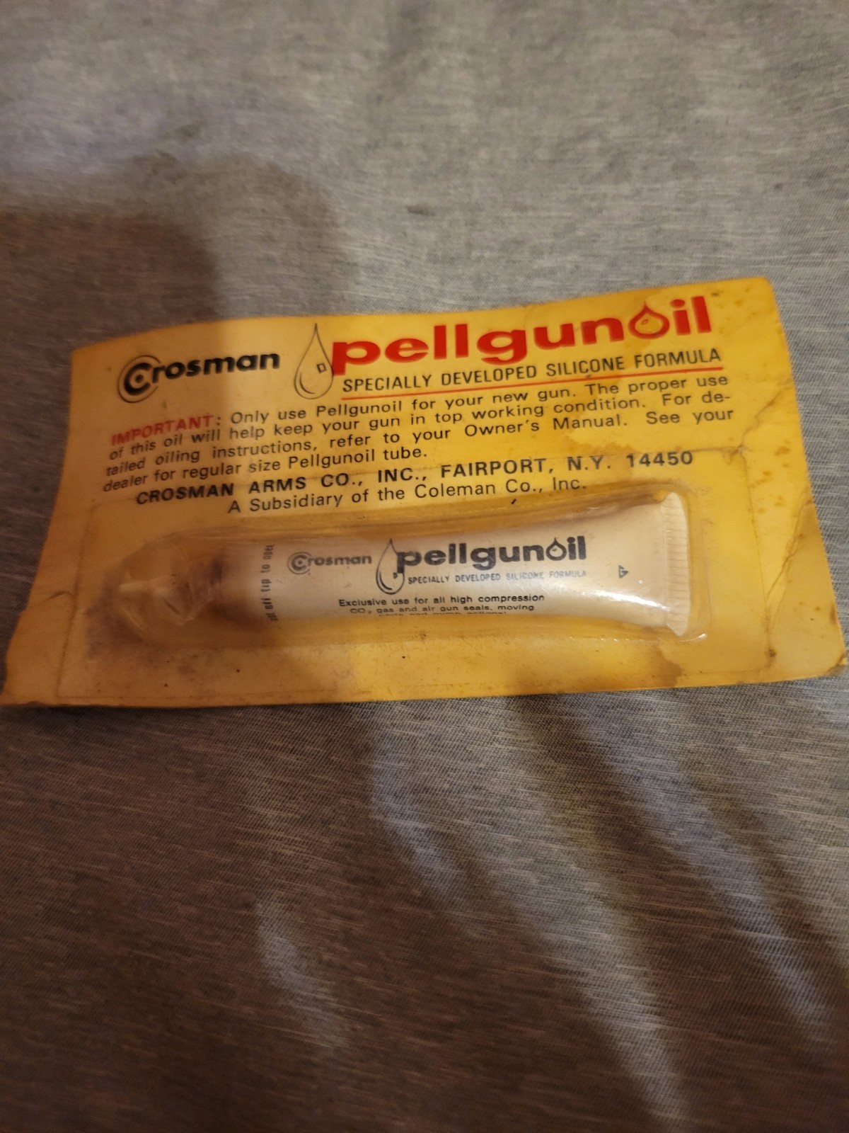 Crossman Pellgunoil Sample Kit